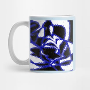 A dream of a blue flower Mug